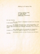 Lettre adressée le 27/01/1962 à Jacques Ohana de Londres