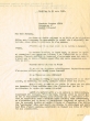 Lettre adressée le 15/03/1962 à Jacques Pinto de Madrid
