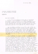 Lettre adressée le 12/05/1961 à Raphael Benazeraf de Neuilly-sur-Seine