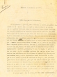 Lettre adressée le 04/06/1911 à Marquès de Villasinda à Fez
