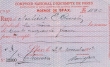 Reçu de Mr Crévolin