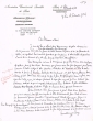 Lettre adressée le 09/12/1968 à Raphael Benazeraf de Neuilly-sur-Seine