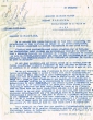 Lettre adressée le 25/12/1955 ua Grand Rabbin Raphael Berdugo de Safi