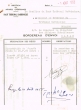 Bordereau d'envoi adressé le 01/08/1955 au Greffier du Tribunal Rabbinique de Mogador