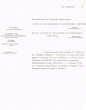 Lettre adressée le 22/11/1955 au Conseiller du Gouvernement Chérifien de Rabat