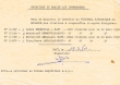 Récépissé de remise aux destinataires du 19/03/1950