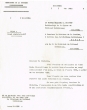 Lettre adressée le 01/06/1959 au Ministre de la Justice à Rabat