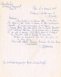 Lettre adressée le 01/11/1957 à M. Melka, Greffier au tribunal Rabbinique de Mogador