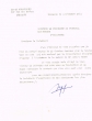 Lettre adressée le 03/12/1963 au Président du Tribunal Rabbinique d'Essaouira