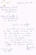 Lettre adressée le 04/02/1960 au Greffier du Tribunal Rabbinique d'Essaouira