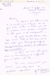 Lettre adressée le 30/10/1960 au Greffier du Tribunal Rabbinique de Essaouira