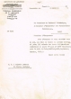 Lettre adressée le 02/12/1959 à l'Inspecteur des Juridictions Rabbiniques à Rabat