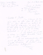 Lettre adressée le 02/02/1964 au Greffier au Tribunal Rabbinique de Essaouira