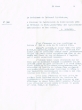 Courrier adressé le 20/03/1944 au Commissaire du Gouvernement auprès du Tribunal du Pacha