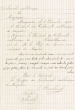 Lettre adressée le 05/12/1921 au Président du Tribunal Rabbinique de Casablanca