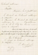 Lettre adressée le 21/07/1921 au Président du Tribunal Rabbinique de Casablanca