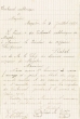 Lettre adressée le 04/07/1921 au Directeur des Affaires Chérifiennes à Rabat