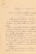 Lettre adressée le 08/07/1924 au Grand Rabbin de Mossoul