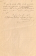 Lettre rédigée le 03/03/1924 concernant un courrier de Salomon Cabessa
