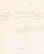 Courrier adressé le 06/08/1951 au Conseiller du Gouvernement Chérifien à Rabat