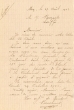 Lettre adressée le 27/08/1923 Y. Bouzaglo de Safi