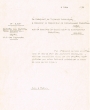 Lettre adressée le 04/06/1951 au Conseiller du Gouvernement Chérifien à Rabat