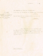 Lettre adressée le 05/02/1951 au Conseiller du Gouvernement Chérifien à Rabat