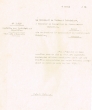 Lettre adressée le 09/04/1951 au Conseiller du Gouvernement Chérifien à Rabat