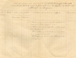 Etat des jugements rendus durant le mois de Juin 1933 par le Tribunal Rabbinique de Mogador