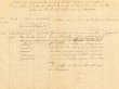 Etat des jugements rendus durant le mois d' Avril 1933 par le Tribunal Rabbinique de Mogador