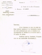 Note de service adressée le 08/12/1959 au Rabbin de Essaouira