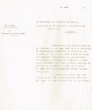 Lettre adressée le 24/08/1949 au Commissaire du Gouvernement Chérifien à Mogador