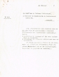Lettre adressée le 26/02/1947 au Commissaire du Gouvernement Chérifien à Mogador