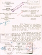 Lettre adressée le 10/11/1947 au Président du Tribunal Rabbinique de Mogador