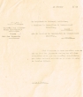 Lettre adressée le 25/02/1953 au Conseiller du Gouvernement Chérifien à Rabat