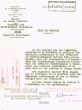 Note de service adressée le 30/08/1955 aux Tribunaux Rabbiniques de Mogador