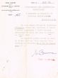 Lettre adressée le 09/10/1956 au Président du Tribunal Rabbinique de Mogador