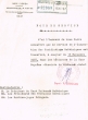 Note de service adressée le 15/11/1957 aux Tribunaux Rabbiniques