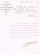 Lettres adressées le 26/03/1920 au Greffier et au Président du Tribunal Rabbinique de Mogador