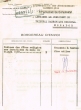 Bordereau d'envoi adressé le 23/09/1957 au Président du Tribunal Rabbinique de Mogador
