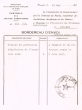 Bordereau d'envoi adressé le 29/05/1947 au Président du Tribunal Rabbinique de Mogador