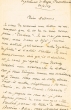 Lettre rédigée le 20/06/1927 depuis l'Orphelinat d'Anfa, Casablanca