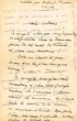Lettre rédigée le 01/02/1928 depuis la Tunisie