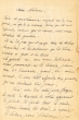 Lettre rédigée le 18/05/1925 depuis le Haut Atlas