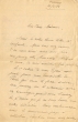 Lettre rédigée le 21/06/1923 depuis Parnay