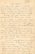Lettre rédigée le 15/03/1924 depuis Parnay