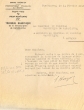 Lettre adressée le 12/02/1946 au Greffier du Tribunal Rabbinique de Mogador