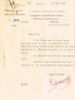 Lettre adressée le 10/05/1946 à Simon Abecassis du Tribunal Rabbinique de Mogador