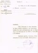 Lettre adressée le 02/03/1960 au Rabbin de Essaouira