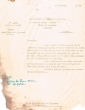 Lettre adressée le 26/11/1952 Isaac Abisror de Agadir